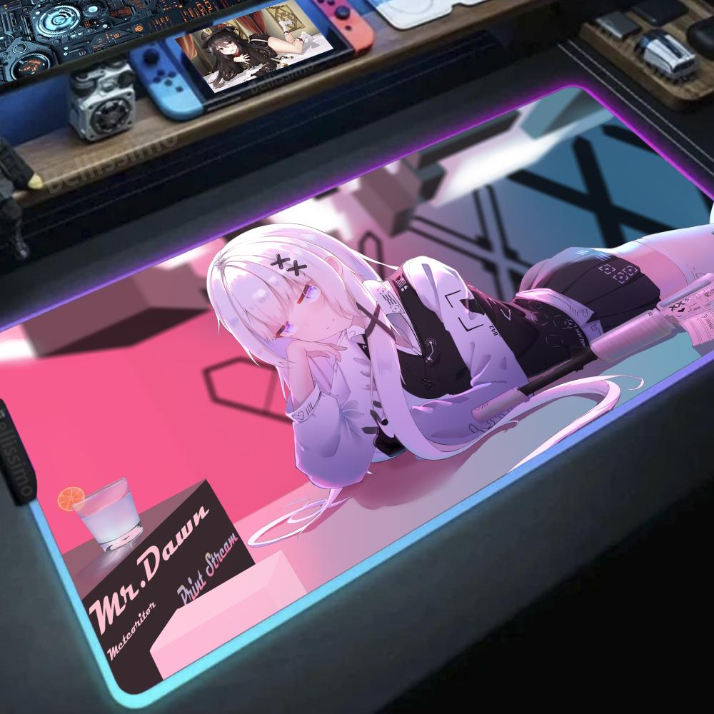 Girl with a gun Anime DIY game - Desk Setup Diy avaliação e preço