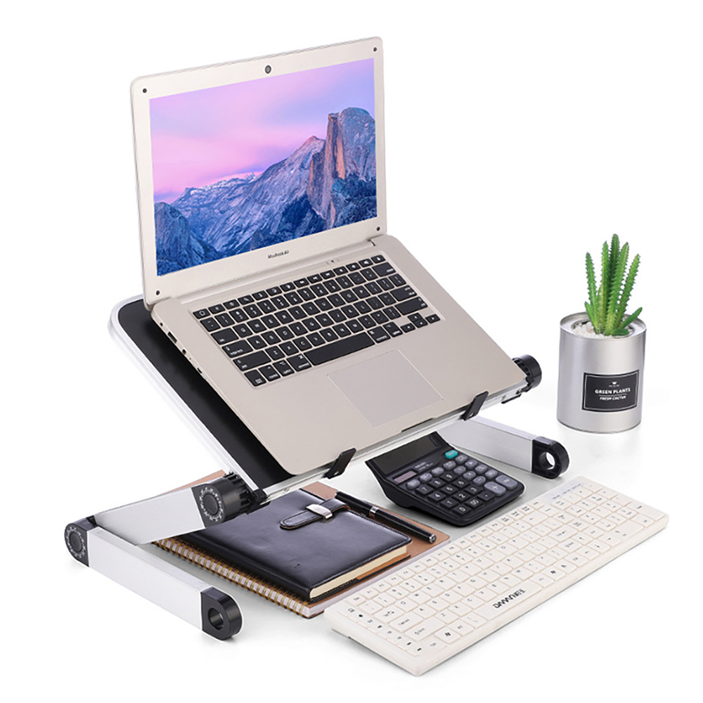 Adjustable Laptop Desk Stand P - Desk Setup Ideas avaliação e preço