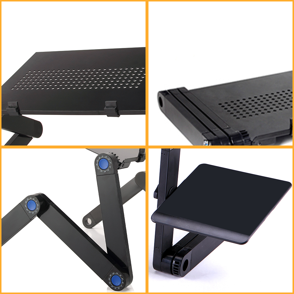Adjustable Laptop Desk Stand P - Desk Setup Ideas avaliação e preço