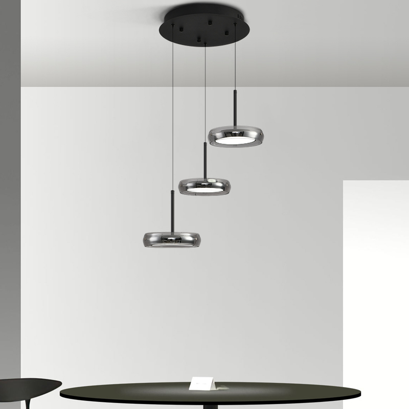 Restaurant Three Headed Pendan - Desk Setup Minimalist avaliação e preço