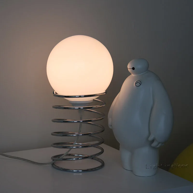 Ins Bauhaus Spring Table Lamp  - Desk Setup Minimalist avaliação e preço